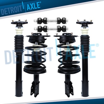 Front Rear Struts w/ Coil Spring Sway Bars for Buick LeSabre Oldsmobile 88 98