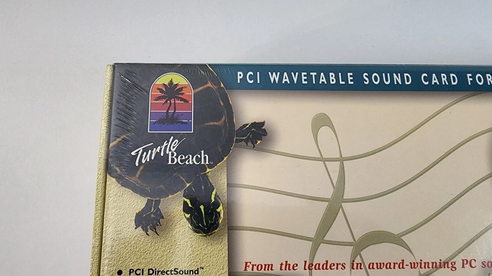 Turtle Beach Daytona PCI SOUND CARD FROM 1997 New sealed Vintage computing - Image 2 of 4