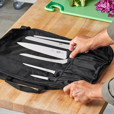 Victorinox 7.4012-X11 7-Piece Fibrox Knife Set with 10