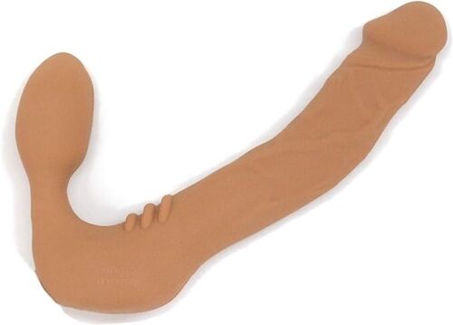 REALDOE Classic Strapless Strap-on Dildo (Without Vibrator) Med Size: 6"x 1-1/2" - Picture 1 of 6