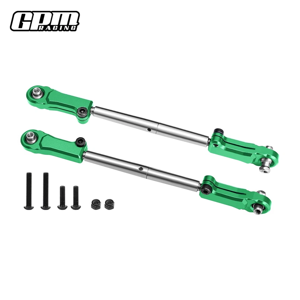 GPM Alloy+SST Adjustable Front Steering Tie Rod ARRMA 1/5 Kraton Outcast 8S EXB - Image 3 of 4