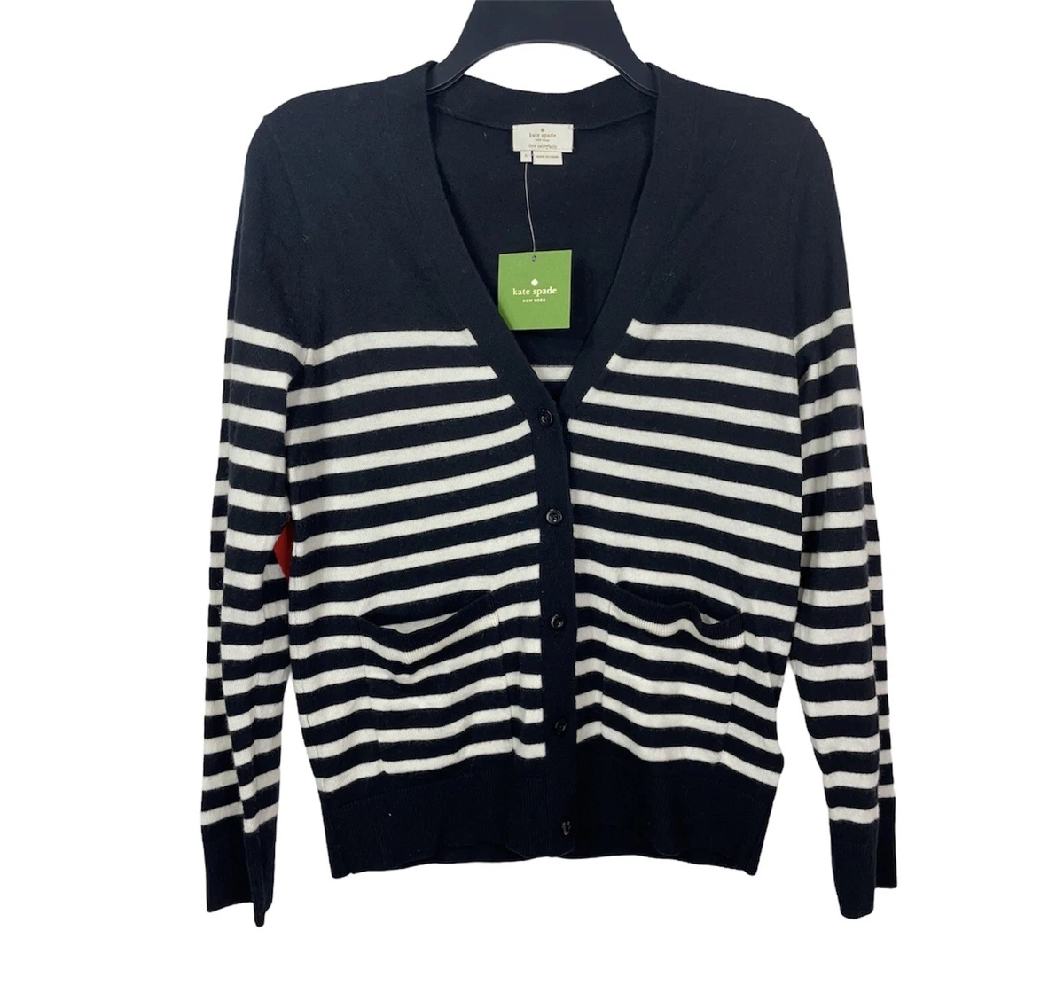 Kate spade heart patch sweater clearance