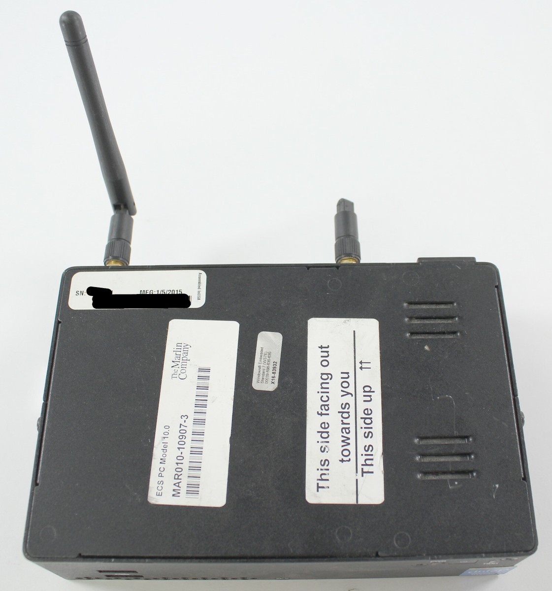 ジャンク品Windows embedded standard Marlin Company Win Embedded Standard X16-83932 PC MAR010