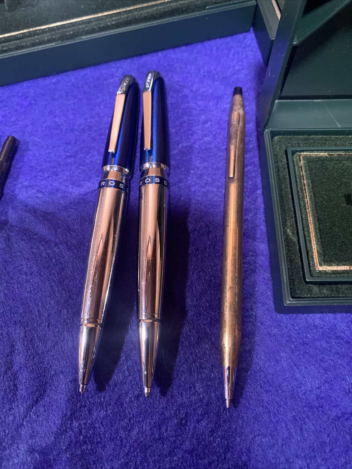 Vintage Cross Pen/Pencil Lot With Boxes For Parts eBay