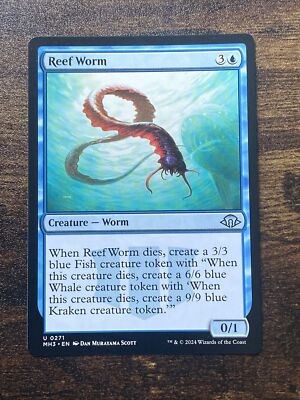 Reef Worm 0271 Modern Horizons 3 MH3 MTG Magic The Gathering S1151