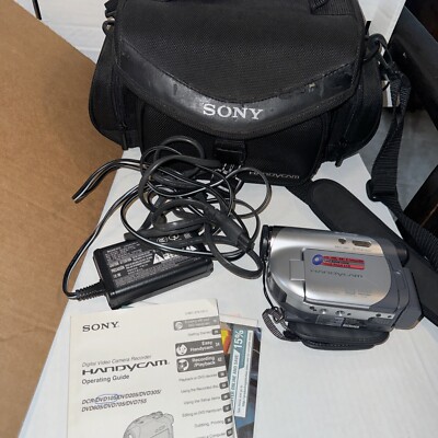 vintage sony handycam carl zeiss Lens With Bag And Extra Parts Untested As Is