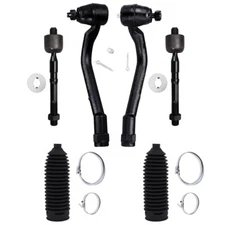 Front Outer Inner Tie Rod End For 2011-2013 Hyundai Sonata 2011-2015 Kia Optima