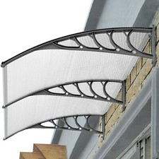 Over Door Awning Canopy Porch Window Front Back Patio Porch Rain Cover Shade