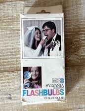 Sylvania Blue Dot Flash Bulbs flashbulbs M3B Blue 11 Bulbs New.