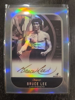 Bruce Lee 2024 Keepsake 50th Anniversary Edition Lasergraph Card #194
