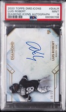 2020 TOPPS DIAMOND ICONS DIAMOND ICONS AUTO #DIALR LUIS ROBERT 18/25 PSA 9 AUTO