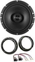Crunch 180Watt 2-Wege 16,5Cm Lautsprecher FüR Audi Seat Skoda VW TüR Front Heck