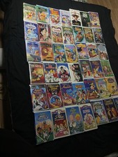 Disney VHS Clamshell Lot of 42 Classic Family Kid's Movies