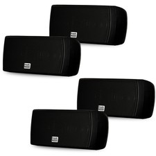 Acoustic Audio AA32CB Mountable Speakers 1200 Watts Black 2 Pair Pack AA32CB-2PR