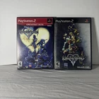 Kingdom Hearts 1 & 2 Bundle Lot With Manual PlayStation 2 PS2