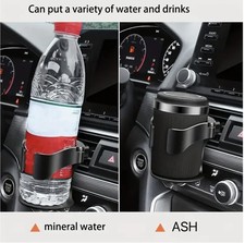 Adjustable Car Cup Holder PVC Drink Mount Secure Grip Universal Fit