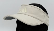 Adidas "Aeroready" Climacool Fit Match Strap Back Visor Cap Beige Tan 90288
