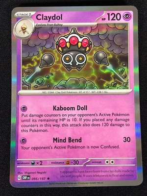 Pokemon Claydol 095/197 Holo (NM)