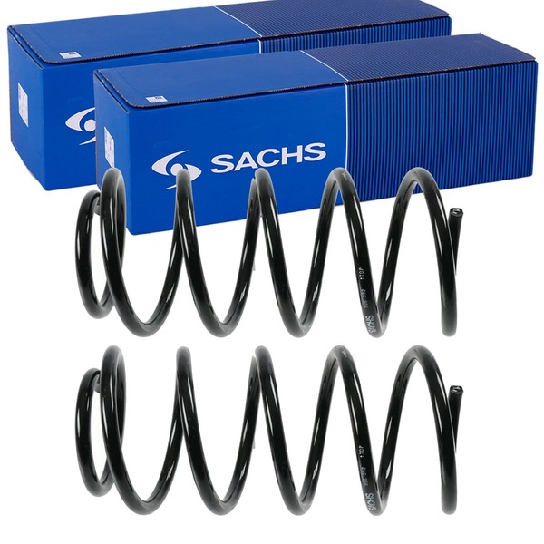 2X Sachs Fahrwerksfedern Hinten Passend FÜR Chevrolet Lacetti Nubira Daewoo-image