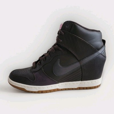 Nike Dunk Sky Hi Wedge ,, Velvet Brown'' Größe UK 7 EUR 41 (528899 202)