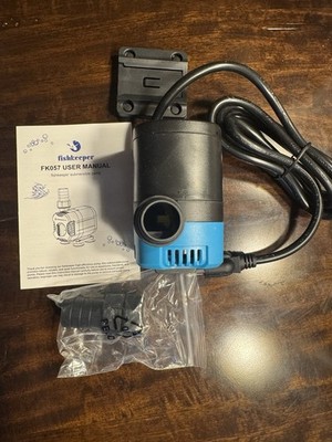 fishkeeper FK057-15 Submersible Water Pump for All Water Types Aquarium