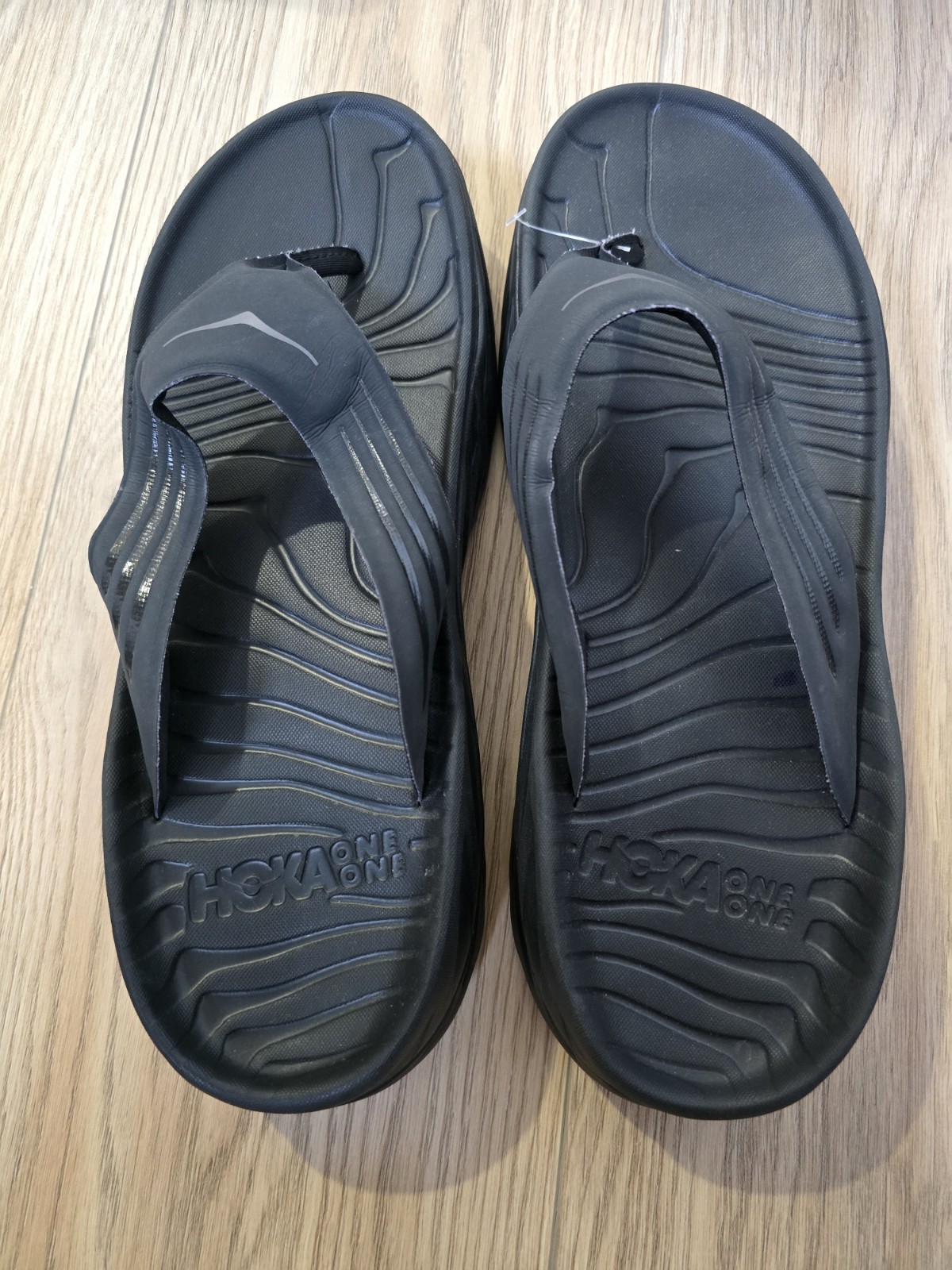 Hoka Ora Recovery Flip Flops Thongs  Slides Black US Men 11 thumbnail 7
