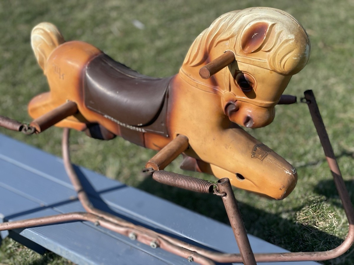Vintage The Wonder Pony Rocking Horse | eBay