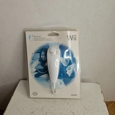 Nintendo Wii Nunchuck White Genuine Original OEM NEW Sealed