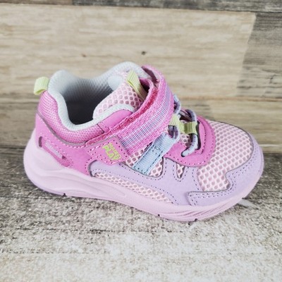 Stride Rite Made2Play Player Toddler Shoes Sz 5 M Pink Multi Mesh Sneakers