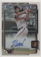 2015 Bowman Chrome Prospects Refractor 104/499 Dariel Alvarez #BCAP-DA Auto gn7