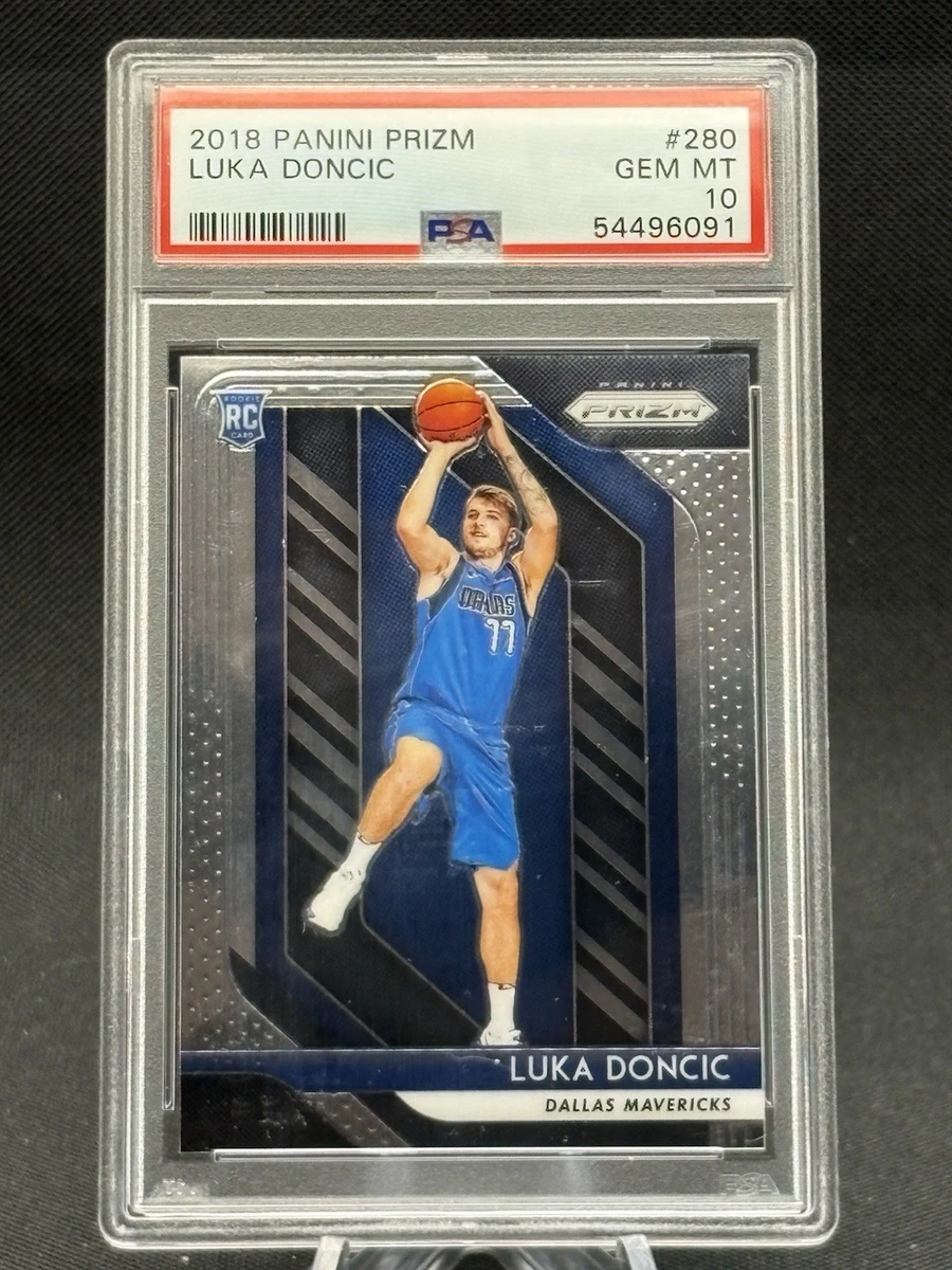 Luka Dončić 10 Graded Basketball Rookie Sports Trading Cards