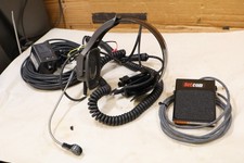 vintage setcom headset foot control cable L5-1195-5B RM