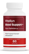 VitalSyn Glyco Optimizer Blood Health Support Supplement, Vital Syn ( 1 Pack )