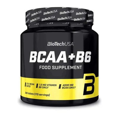 BioTech USA BCAA + B6 Tabletten 340 Stück