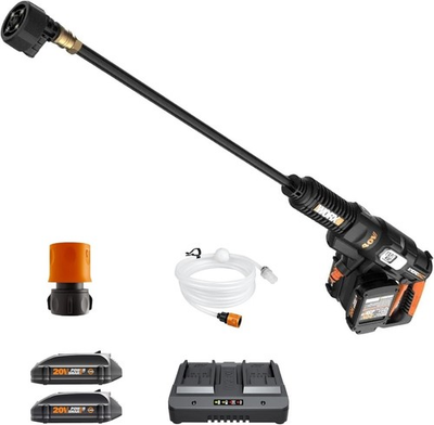 #ad #ad WG644 WORX 40V Power Share Hydroshot Portable Power Cleaner 2 Batteries Charger $195.00