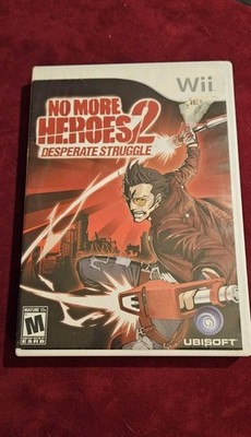 No More Heroes 2 Desperate Struggle Nintendo Wii Complete Authentic Ubisoft