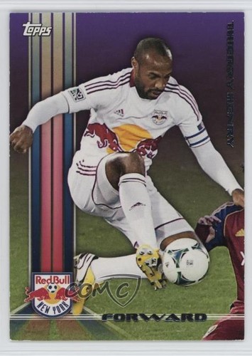 Thierry Henry [Purple] #1 2013 Topps MLS card