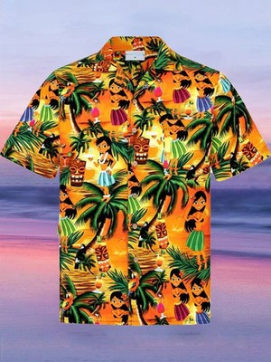 Aloha Tiki Design Elevates This Hawaiian Shirt