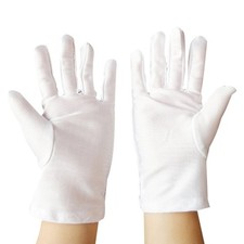 Girls White Dress Gloves Formal Uniform Gloves for Boys Girls Art Show Party