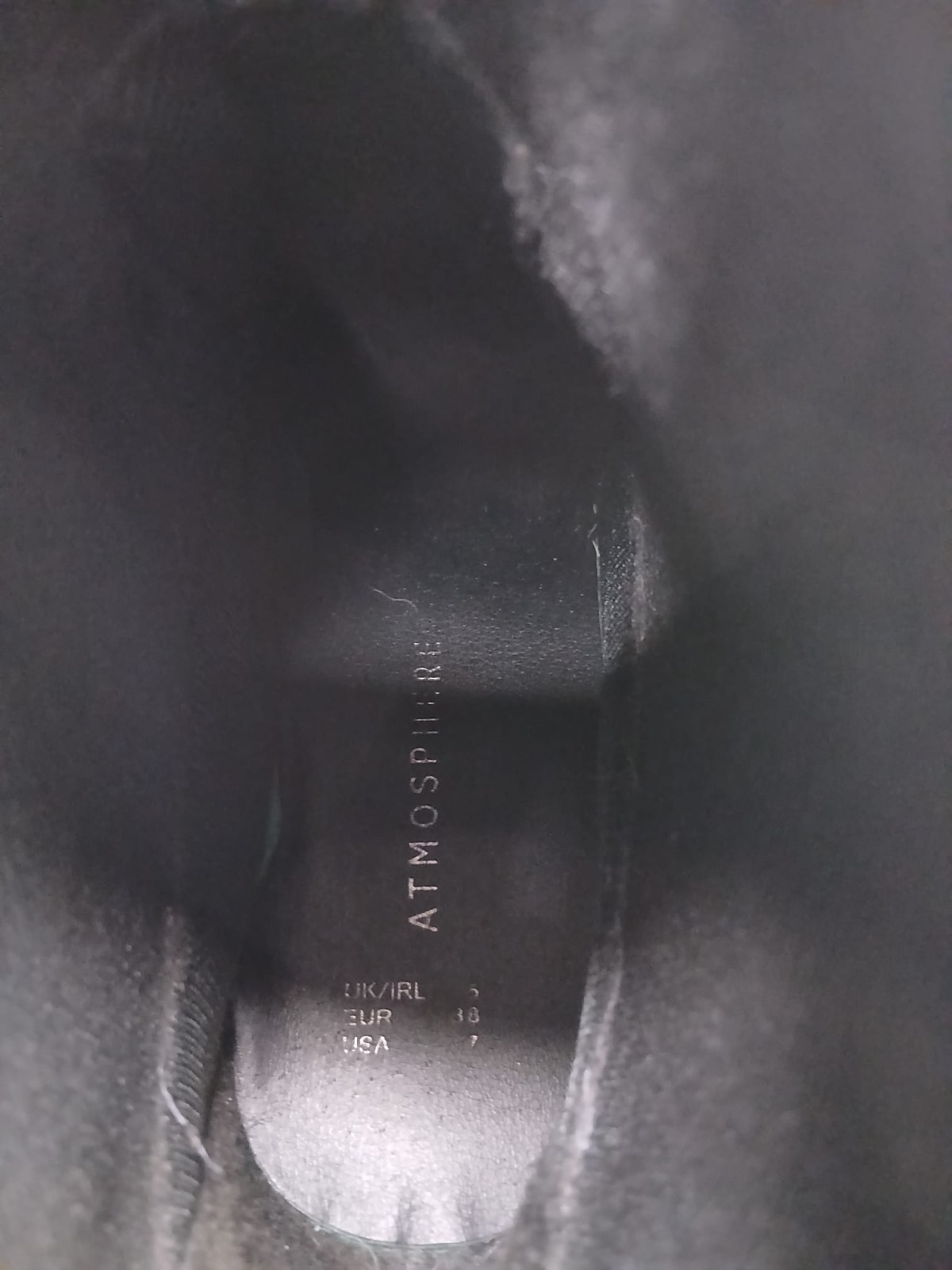 Atmosphere Ladies Grey Suede Ankle Pull On High Heel UK (5) EU (38) BOX 117 image 7