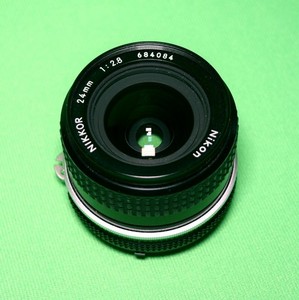 Vintage Nikon Nikkor 24mm F 2.8 Wide Angle Lens VGC - FREE POSTAGE!