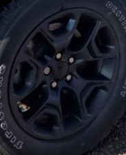 2022 Cherokee Oe Wheel 17x7-12 Road 5 Spoke Black Opt Wbg Jeep
