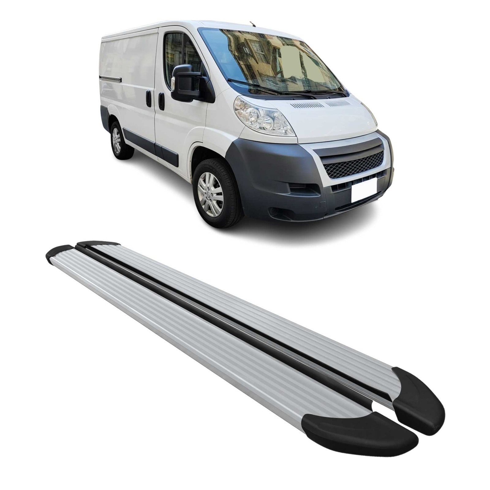 Marchepieds pour Citroen Jumper L1 accès facile et protection de carrosserie