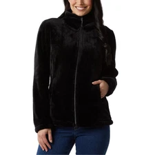 32 Degrees Women's Plush Jacket - BLACK (Select Size: XS-3X) FAST SHIP