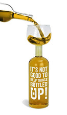 Large 75cl Funny Wine Glass – Hilarious Novelty Gift Idea for Wine Lovers XXL!