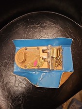Vintage Brass Ilco Deadbolt And Lock New In P...