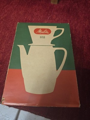 Melitta Minden Set Frankreich  Kanne mit Filter  pastell grün OVP