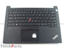 New/Orig Lenovo ThinkPad E14 Palmrest Keyboard Bezel Upper Case US Non-BL Black