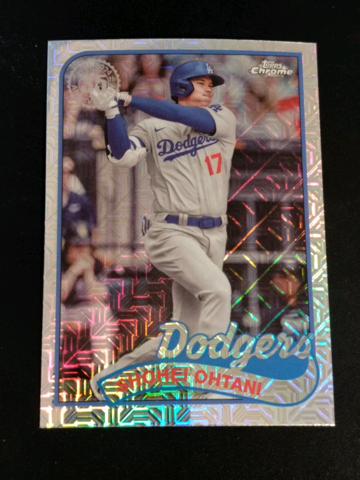 2024 Topps Series 2 Chrome Silver Pack Mojo #2T89C-1 Shohei Ohtani - Dodgers
