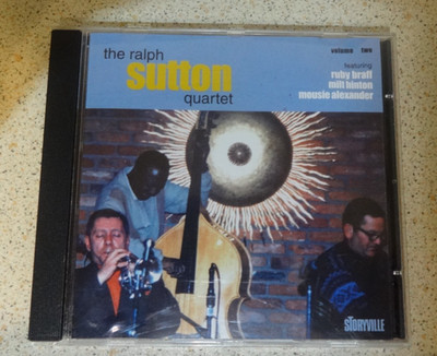 Ralph Sutton Quartet with Rudy Braff, Vol.2 CD, Storyville